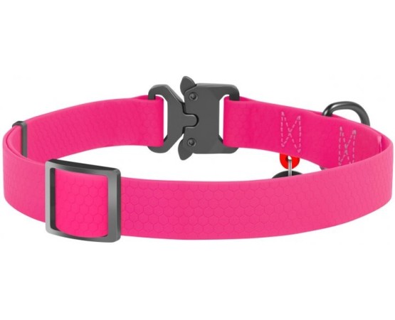 Zgarda reglabila pentru caini WAW DOG Watreproof with QR Passport