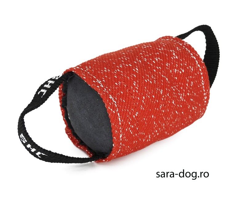 Tug rotund Full Bite Trainer pentru caini junior din material francez