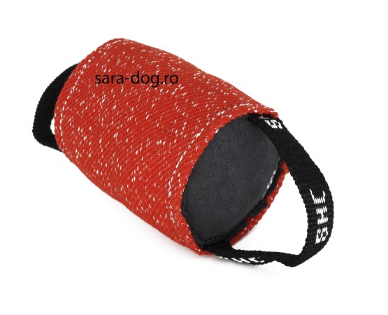 Tug rotund Full Bite Trainer pentru caini junior din material francez