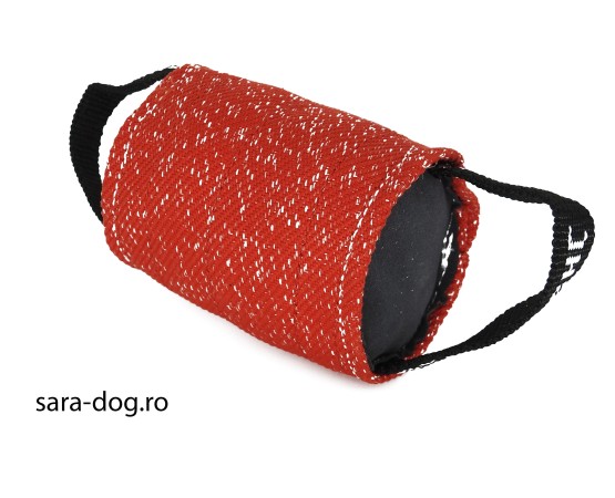 Tug rotund Full Bite Trainer pentru caini junior din material francez