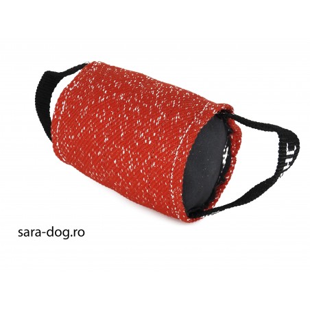 Tug rotund Full Bite Trainer pentru caini junior din material francez