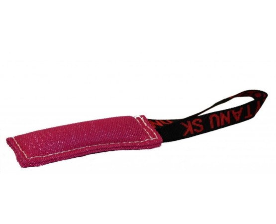 Tug material francez cu un maner RING Z Polytanu SK pentru dresaj canin / 25 x 6 cm