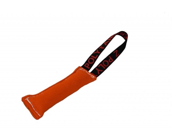 Tug material francez cu un maner RING Z Polytanu SK pentru dresaj canin / 25 x 6 cm