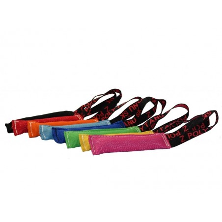 Tug material francez cu un maner RING Z Polytanu SK pentru dresaj canin / 25 x 6 cm