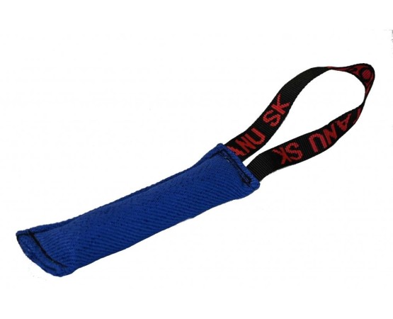 Tug material francez cu un maner RING Z Polytanu SK pentru dresaj canin / 25 x 6 cm