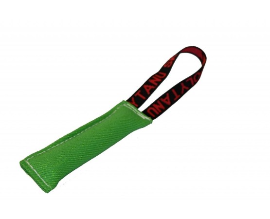 Tug material francez cu un maner RING Z Polytanu SK pentru dresaj canin / 25 x 6 cm