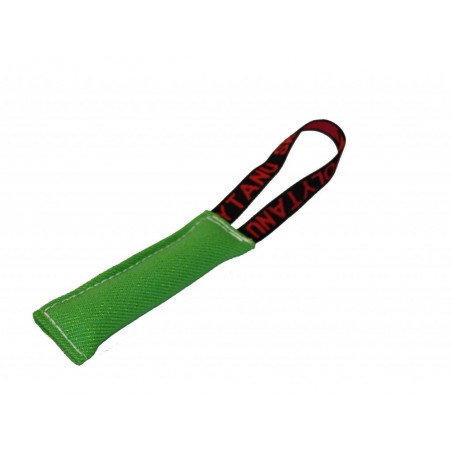 Tug material francez cu un maner RING Z Polytanu SK pentru dresaj canin / 25 x 6 cm