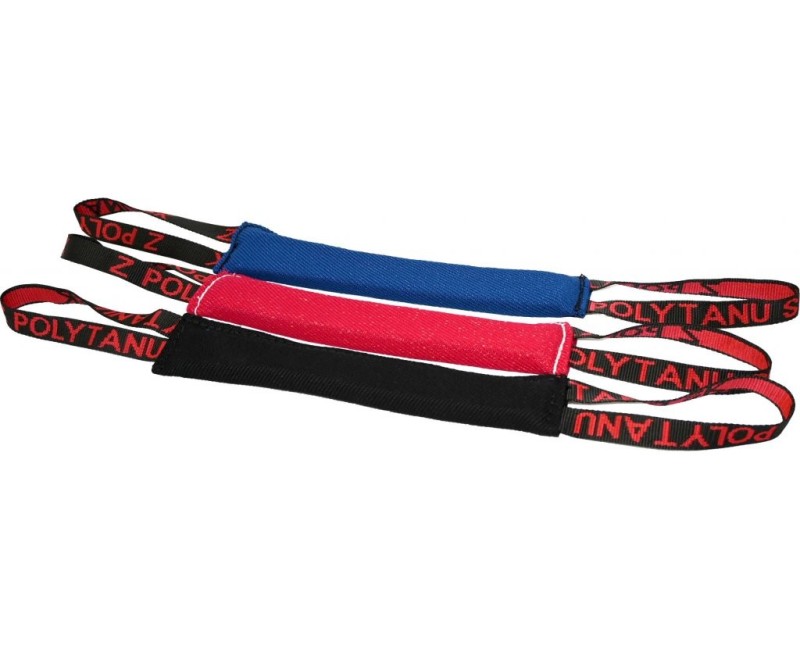 Tug material francez cu doua manere FIT Z Polytanu SK pentru dresaj canin / 35 x 8 cm
