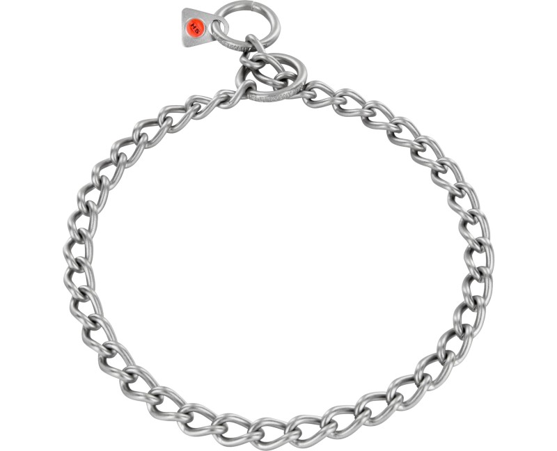 Zgarda strangulanta profesionala Hermann Sprenger INOX 3 mm pentru dresaj canin