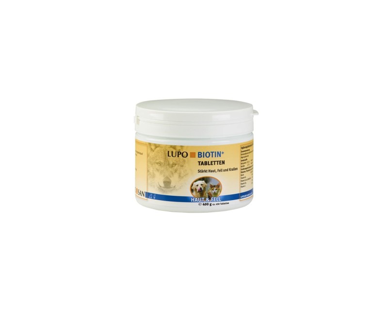 LUPOSAN® LUPO Biotin + tablete pentru caini 400 g ( 450 buc )