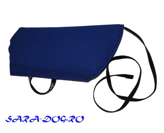 Maneca Puppy din material francez prevazuta cu lesa pentru dresaj canin