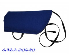 Maneca Puppy din material francez prevazuta cu lesa pentru dresaj canin