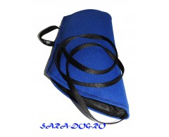 Maneca Puppy din material francez prevazuta cu lesa pentru dresaj canin