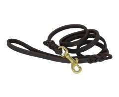 Lesa ABC Sport Klin din piele naturala pentru expozitii canine .