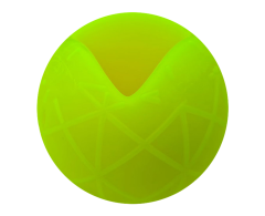 Moby Dog Ball Lemon Sunshine minge pentru caini