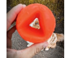 Moby Dog Ball Bright Orange minge pentru caini