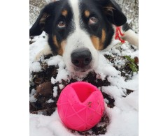 Moby Dog Ball Bright Orange minge pentru caini