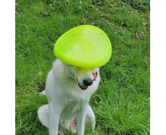 Moby Frisbee Soft Fluorescent Orange pentru caini