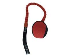 Minge din material francez prevazuta cu lesa elastica pentru dresaj canin 10 cm