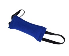 Tug din material francez prevazut cu doua manere pentru dresaj canin 10 x 25 cm