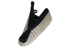 Perna de muscatura din iuta prevazuta cu maner interior pentru dresaj canin 32 x 24 cm