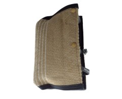 Perna de muscatura din iuta prevazuta cu doua manere pentru dresaj canin 40 x 26 cm