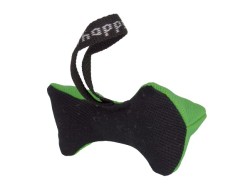 Tug din material francez in forma de os pentru dresaj canin