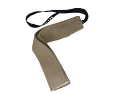 Tug tip carpa din iuta prevazut cu maner pentru dresaj canin 55 cm