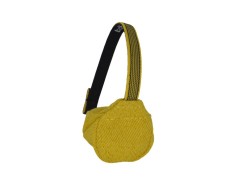 Minge din material francez prevazuta cu lesa scurta pentru dresaj canin 10 cm