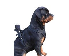 Ham de lucru pentru caini prevazut cu doua sisteme de inchidere Cobra L .