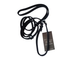 Lesa din piele neagra de lux pentru prezentare caini show