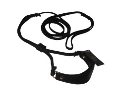 Lesa profesionala neagra pentru prezentare Ciobanesc German 10 mm x 250 cm