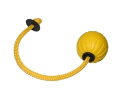 Minge Viper Dog Training Gear® 70 mm din spuma cu snur pentru dresaj canin
