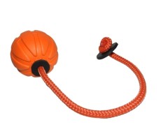 Minge Viper Dog Training Gear® 70 mm din spuma cu snur pentru dresaj canin