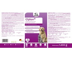 Supliment Glykan® pentru articulatii caini 1.200 kg .