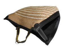 Perna profesionala tip fluture din iuta pentru dresaj canin