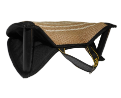 Perna profesionala tip fluture din iuta pentru dresaj canin