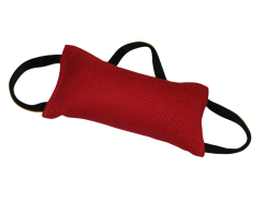 Perna profesionala din material francez cu 3 manere pentru dresaj canin