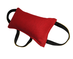 Perna profesionala din material francez cu 3 manere pentru dresaj canin