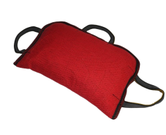 Perna profesionala de muscatura din material francez pentru dresaj canin