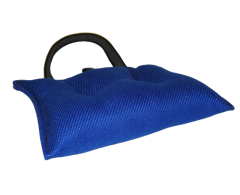 Perna de muscatura profesionala PROFI cu maner bucla si maner detasabil pentru dresaj canin .