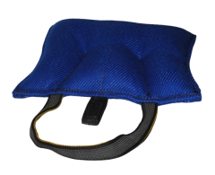 Perna de muscatura profesionala PROFI cu maner bucla si maner detasabil pentru dresaj canin .