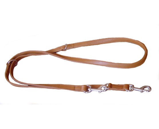 Lesă de lux reglabila pentru caini , piele nappa