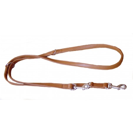 Lesă de lux reglabila pentru caini , piele nappa