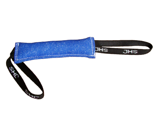 Saculet de muscatura ( tug ) pentru caini , din material francez