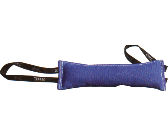 Saculet de muscatura ( tug ) pentru caini , din material francez