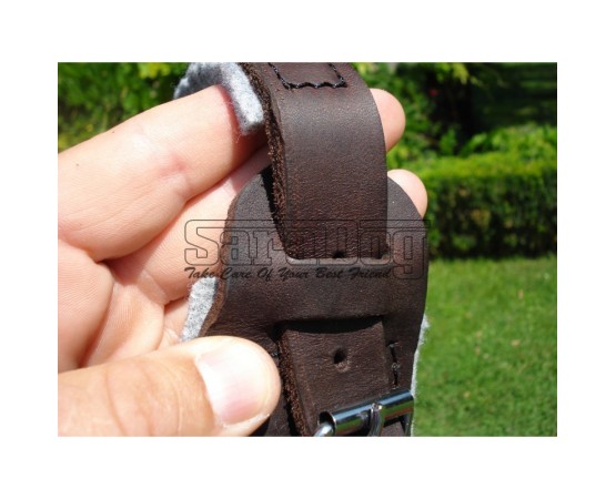 Ham pentru caini confectionat din piele naturala 