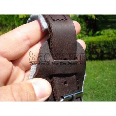 Ham pentru caini confectionat din piele naturala 