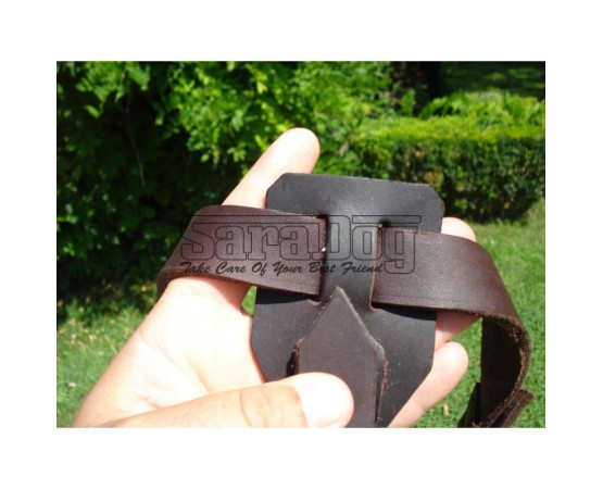 Ham pentru caini confectionat din piele naturala 