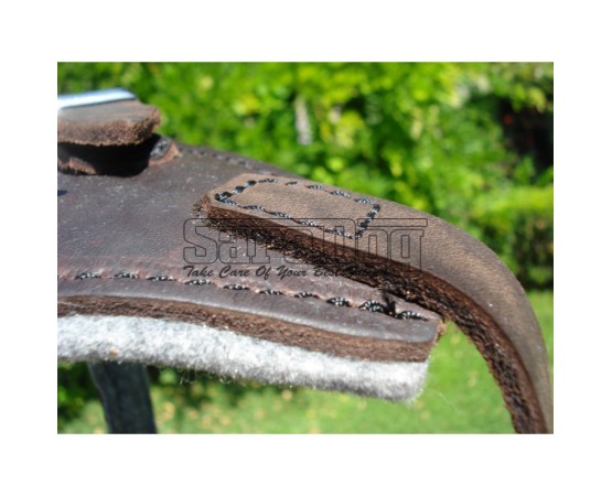 Ham pentru caini confectionat din piele naturala 